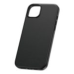 Phone Case for iPhone 15 Plus Baseus Fauxther Series (Black) - Slika 2
