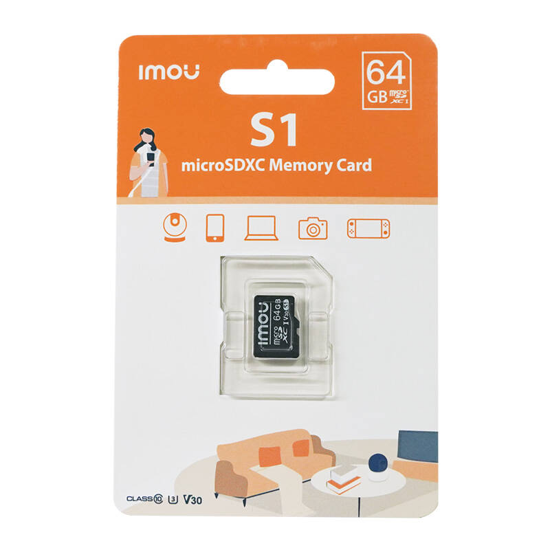 34559_2 Memory card Imou microSD (UHS-I, SDXC, 10/U3/V30, 95/38) - Slika 3
