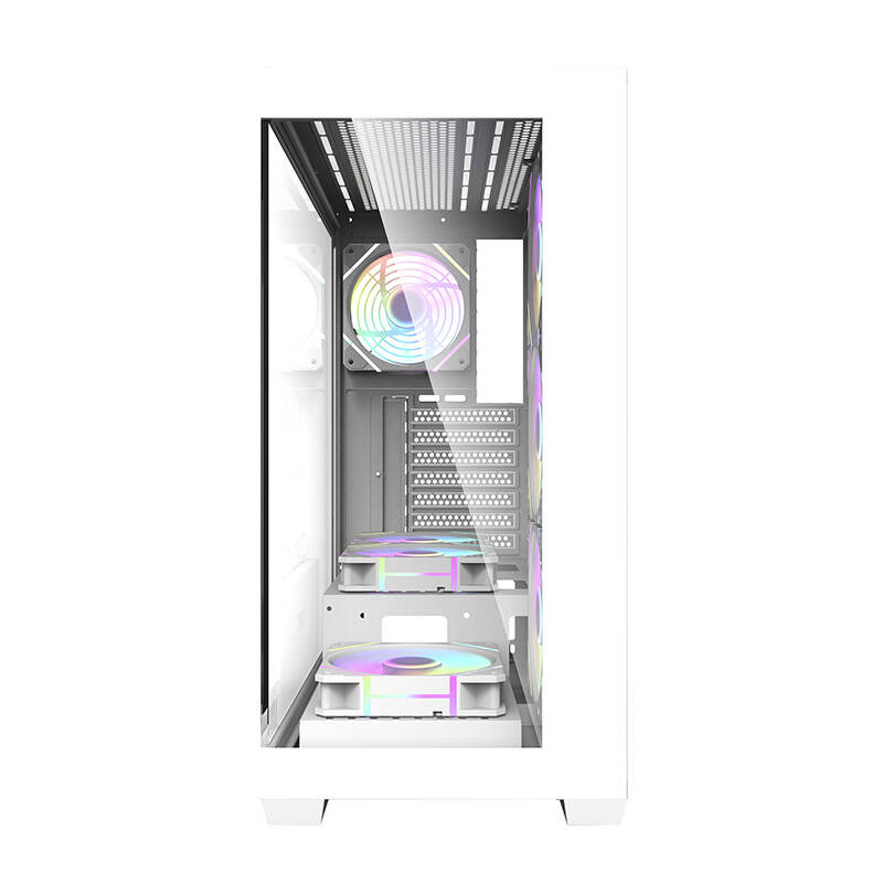 36190_4 Computer case Darkflash DS900 (white) + 7 ARGB Fans - Slika 4