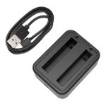 USB Dual Batteries Charger PULUZ For Insta360 X3 - Slika 3