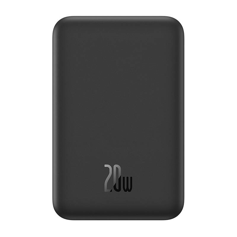 36718_6 Magnetic Mini Powerbank Baseus 5000mAh, USB-C 20W (black) - Slika 1