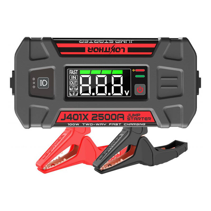 37016_1 Lokithor J401X Jump Starter / Booster 2500A + Powerbank 20000mAh + Flashlight 4-in-1 Device working in -40°C - Slika 1