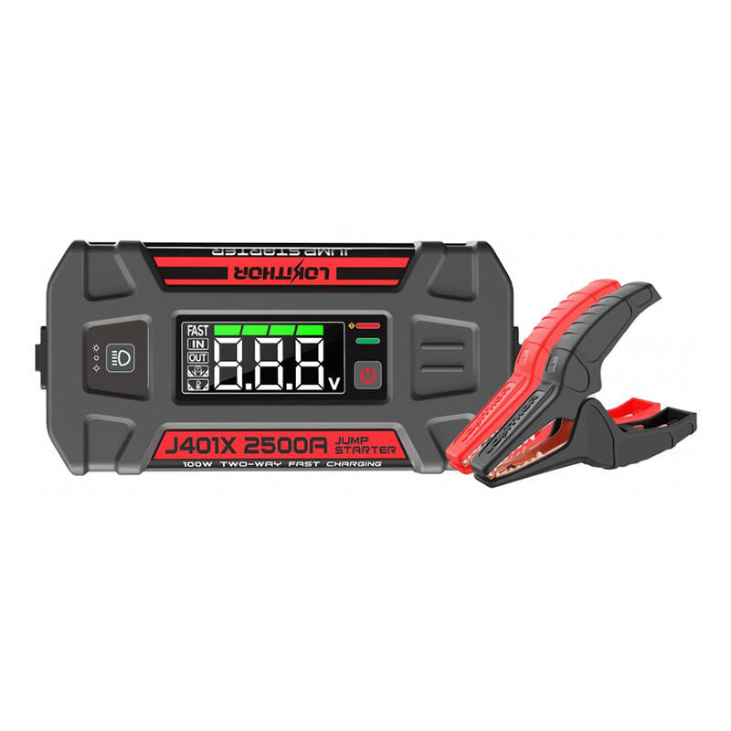 37016_2 Lokithor J401X Jump Starter / Booster 2500A + Powerbank 20000mAh + Flashlight 4-in-1 Device working in -40°C - Slika 2