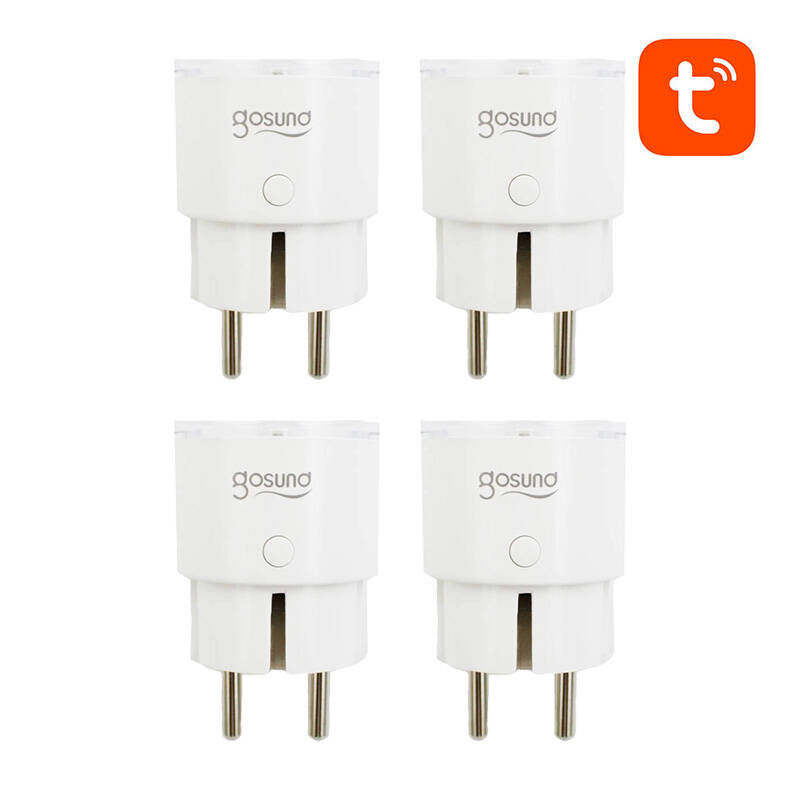 37425_1 Smart plug WiFi Gosund SP111 3680W 16A, Tuya 4-pack - Slika 4