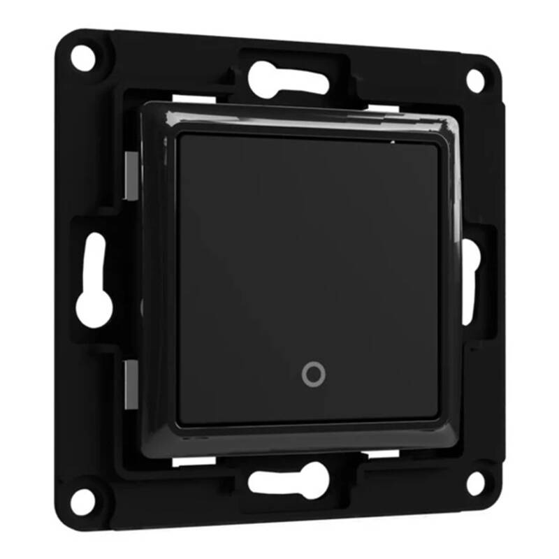 37663_2 Shelly wall switch 1 button (Black) - Slika 2