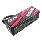 Gens ace G-Tech 4500mAh 6S1P 22.2V 60C HardCase RC car Lipo Battery 14# - Slika 2