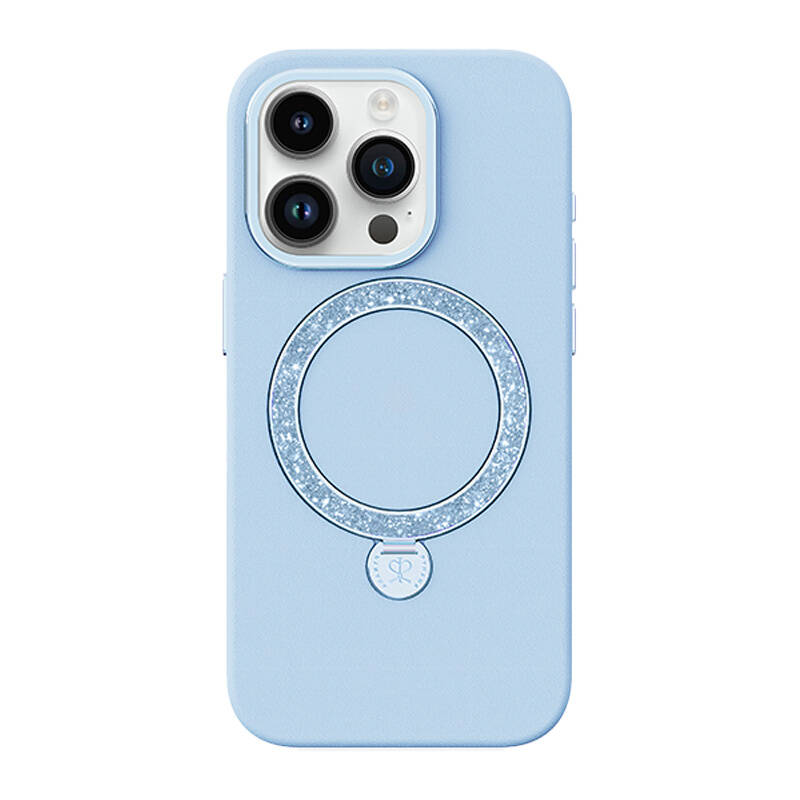 43062_1 Phone case Joyroom Dancing Circle PN-15L2 Iphone 15 Pro (blue) without packaging - Slika 1