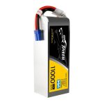 Tattu 11000MAH 22.8V HV 25C 6S1P Lipo Battery Pack with EC5 Plug - Slika 3