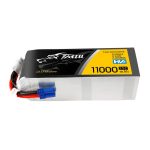 Tattu 11000MAH 22.8V HV 25C 6S1P Lipo Battery Pack with EC5 Plug - Slika 2