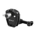 Motorcycle Windshield Mount Clip PULUZ for Action Cameras (Black) - Slika 2