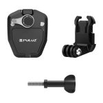 Motorcycle Windshield Mount Clip PULUZ for Action Cameras (Black) - Slika 4