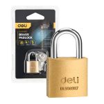 Brass Padlock Deli Tools EDL508907 - Slika 2