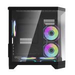 Darflash FT350 computer case + 5 aRGB fans (black) - Slika 2