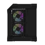 Darflash FT350 computer case + 5 aRGB fans (black) - Slika 4