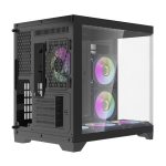 Darflash FT418 computer case + 6 aRGB fans (black) - Slika 8