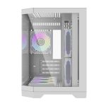 Darflash FT418 computer case + 6 aRGB fans (white) - Slika 2