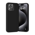 Vention KUFB0-40 Silicone Case for iPhone 15 Pro Max (black) - Slika 2