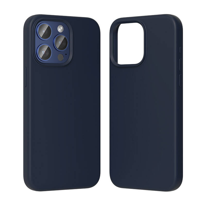 47746_1 Vention KUFL0-30 Silicone Case for iPhone 15 Pro (blue) - Slika 1