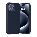 Vention KUFL0-30 Silicone Case for iPhone 15 Pro (blue) - Slika 3