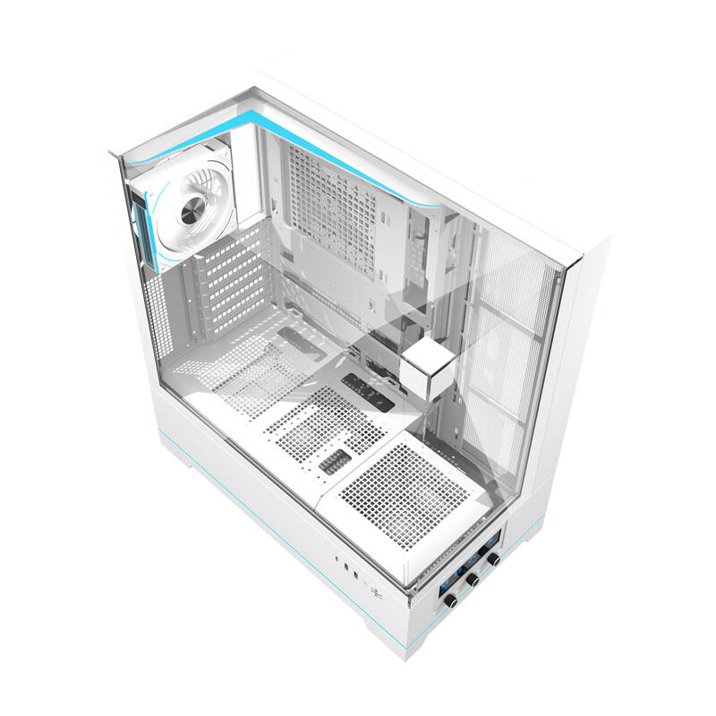 48342_7 Darkflash DY450 PRO computer case (white) + 1 fan - Slika 7