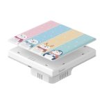 Decorative cover / cap for the T5 SONOFF Cartoon 4C touch switch. - Slika 4
