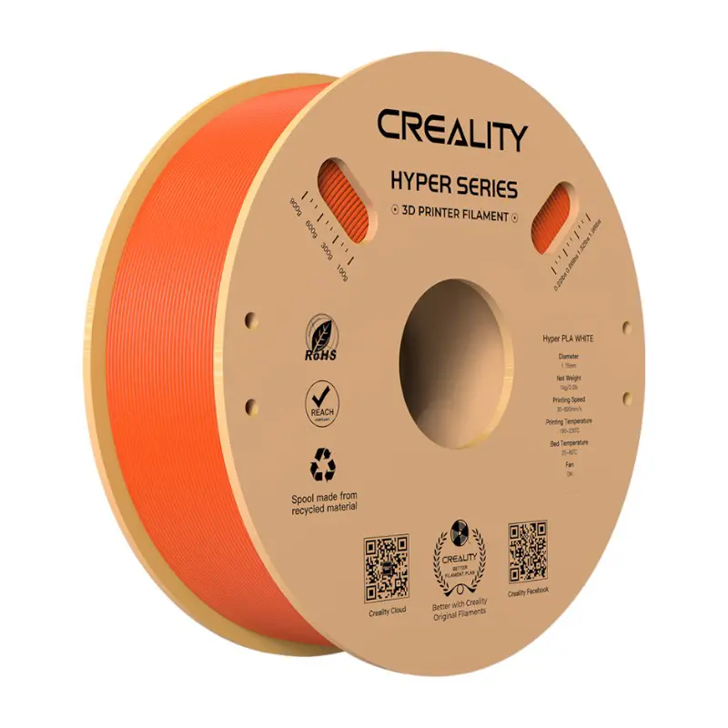 42601_1 Hyper PLA Filament Creality (Orange) - Slika 1