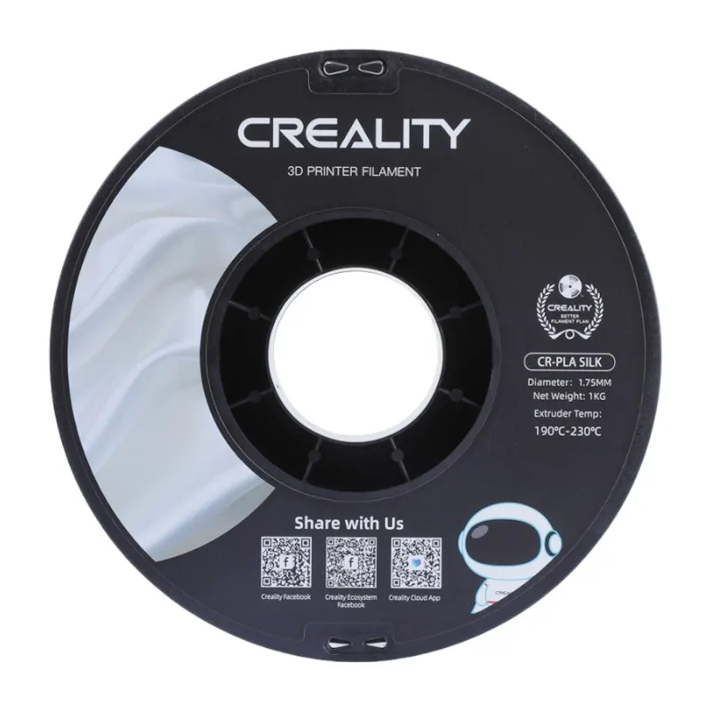 42619_4 CR-Silk PLA Filament Creallity (Silver) - Slika 4
