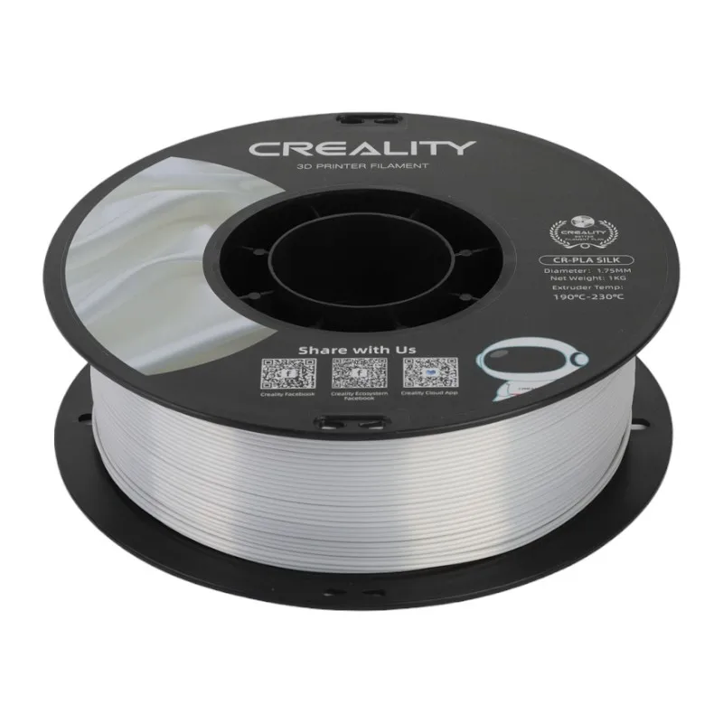 42619_5 CR-Silk PLA Filament Creallity (Silver) - Slika 5