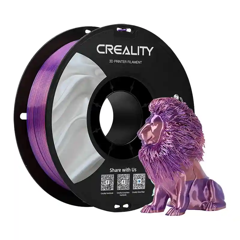 42629_1 CR-Silk PLA Filament Creality (Pink-purple) - Slika 1