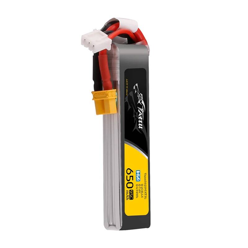 49059_3 Accumulator Lipo Tattu 2s 650mAh 95C 7.6V HV z XT30 Long-Pack - Slika 3