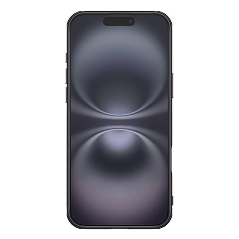 49091_5 Etui do iPhone 16 Plus Nillkin Super Frosted Pro (czarne) - Slika 5