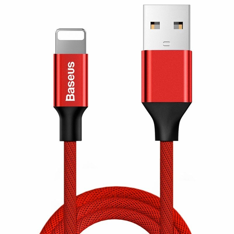 14548_1 Baseus Yiven Lightning Cable 180 cm 2A (red) - Slika 1
