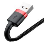 Baseus Cafule USB Lightning Cable 1,5A 2m (Black+Red) - Slika 5