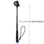 Selfie Stick Puluz for sports cameras (black) - Slika 5
