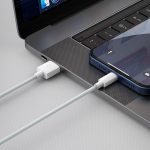 Baseus Simple Wisdom Data Cable Kit USB to Lightning 2.4A (2PCS/Set）1.5m White - Slika 6