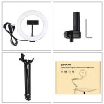 Desktop arm stand Puluz with 20cm LED Vlogging Ring PKT3089B - Slika 3