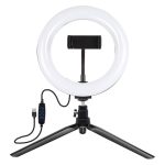 Tripod Mount Puluz with 20cm LED Ring Vlogging PKT3073B - Slika 2