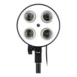 Studio set Puluz softbox 50x70cm, tripod, LED bulb 4 pcs PU5071EU - Slika 3