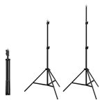Photo studio background support Puluz 2x2m + Backdrops 3 pcs PKT5204 - Slika 3