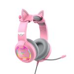 Gaming headphones Havit GAMENOTE H2233d RGB (pink) - Slika 4