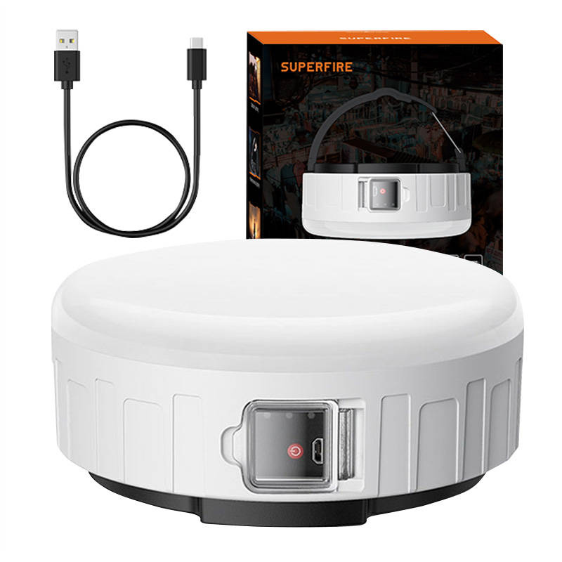 21938_2 Lampa kempingowa Superfire T25, 400lm, USB - Slika 1