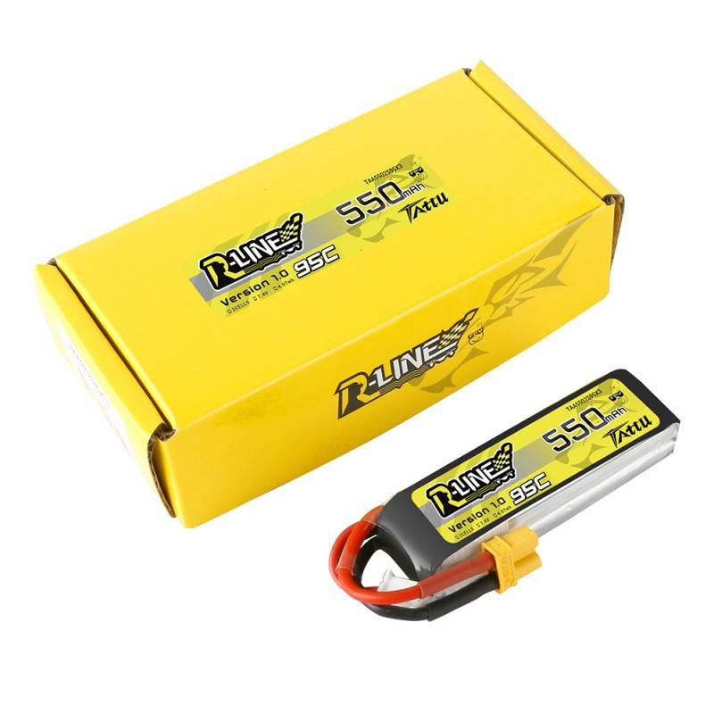 21961_5 Battery Tattu R-Line 550mAh 7.4V 95C 2S1P XT30 - Slika 5