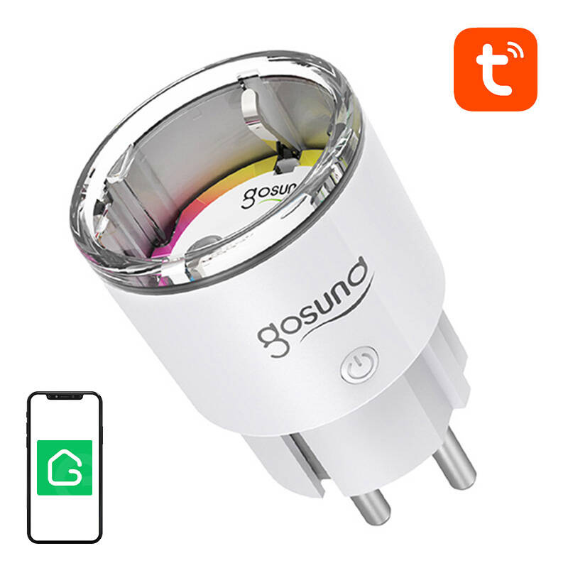 22006_5 Smart plug WiFi Gosund EP2 10A Tuya - Slika 1