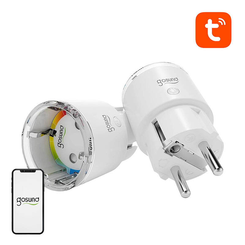 22007_1 Gosund EP2 WiFi smart socket, 2 pieces (two-pack) 10A Tuya - Slika 1