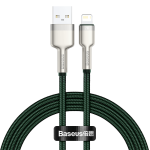 USB cable for Lightning Baseus Cafule, 2.4A, 1m (green) - Slika 2