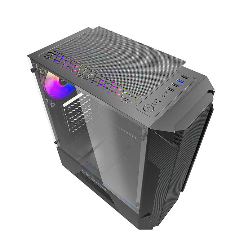 22785_4 Darkflash LEO computer case (black) - Slika 7