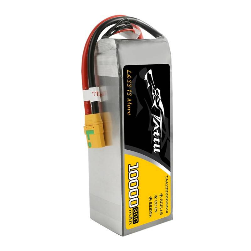 24177_1 Battery Tattu 10000mAh 22.2V 30C 6S1P XT90 Anti-spark Plug - Slika 4