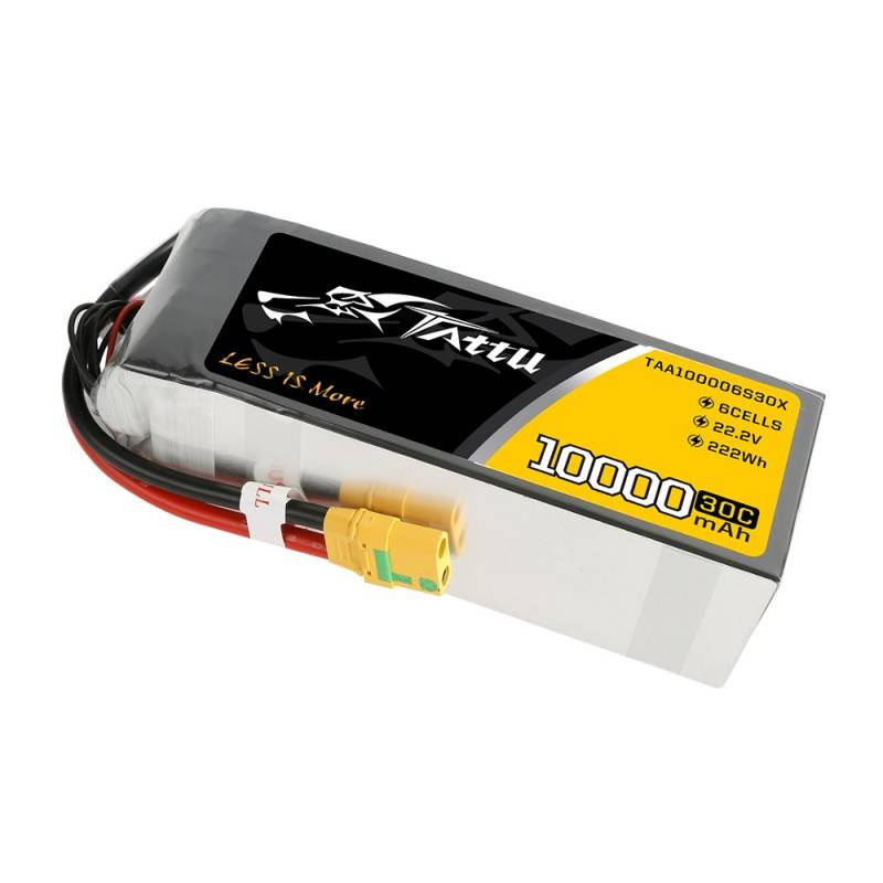 24177_5 Battery Tattu 10000mAh 22.2V 30C 6S1P XT90 Anti-spark Plug - Slika 3