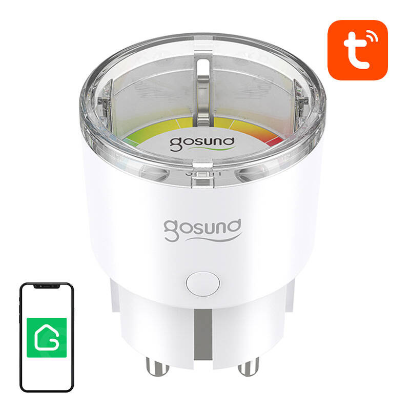25366_2 Gosund SP111 3680W 16A WiFi smart socket, Tuya - Slika 1