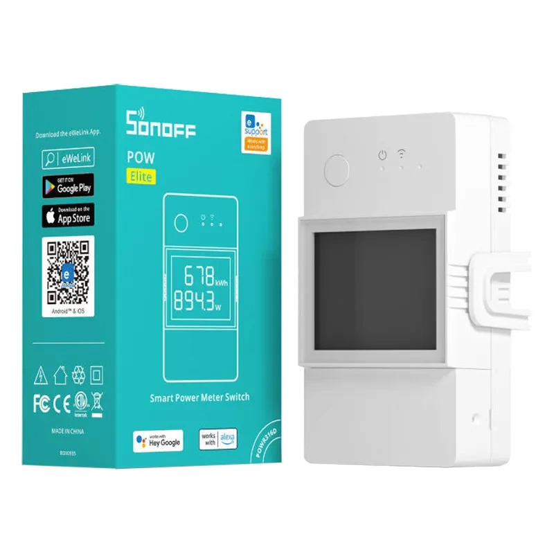 26230_4 WiFi Smart Power Meter Switch Sonoff POWR320D - Slika 3